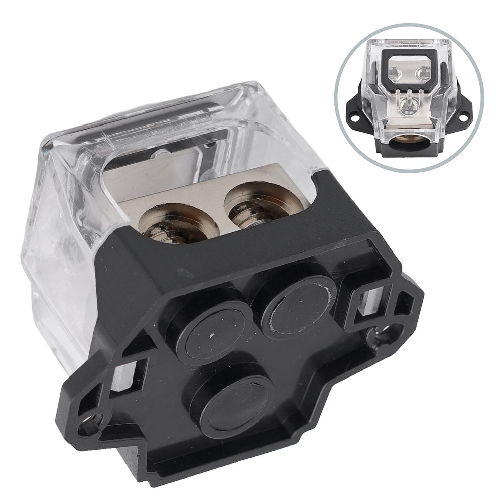 Easy Installation 2 Way Power Distribution Block with Secure Connection