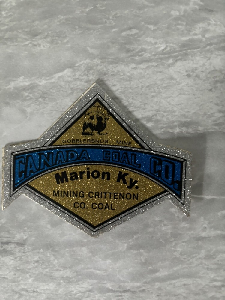 NICE COAL MINING STICKER Older Coal Company