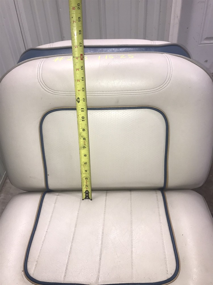 boat Marine back to back seats chairs folding fold out