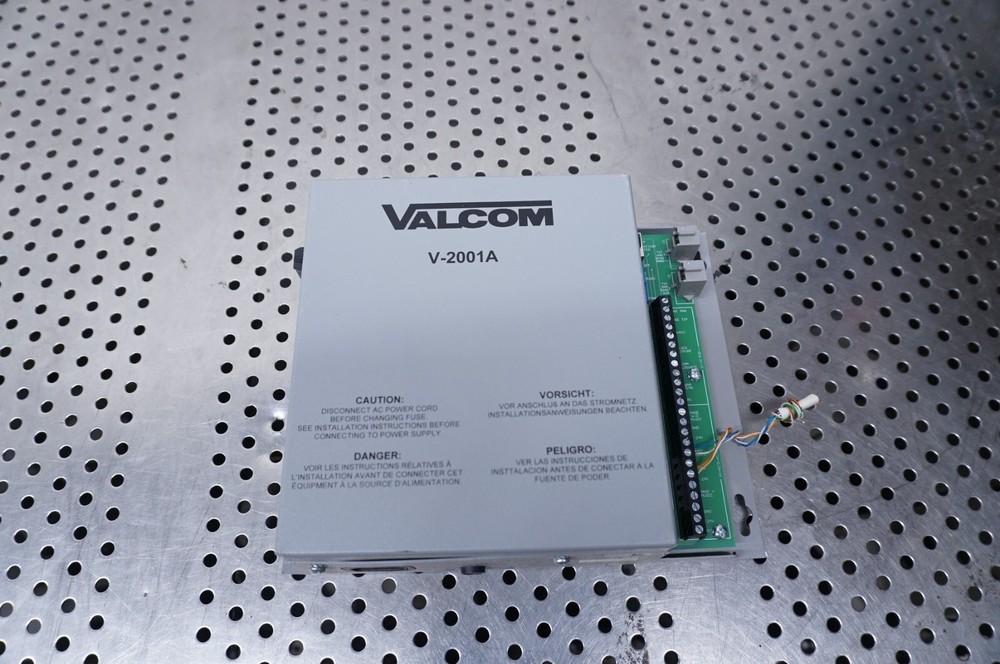 Valcom V-2001A One Way Single Zone Page Control Unit