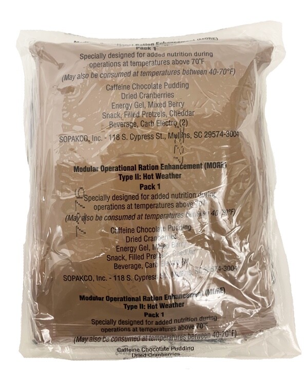Case MORE [Modular Operational Ration Enhancement] Hot Weather - 24 Rations