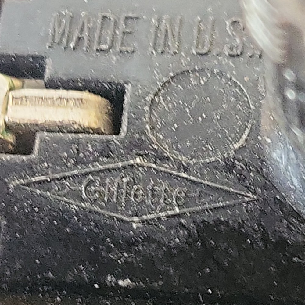 1983 Gillette Super Adjustable TTO Double Edge Safety Razor Date Code D1
