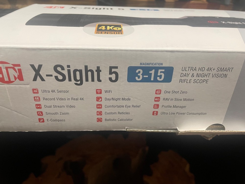 atn night vision rifle scope