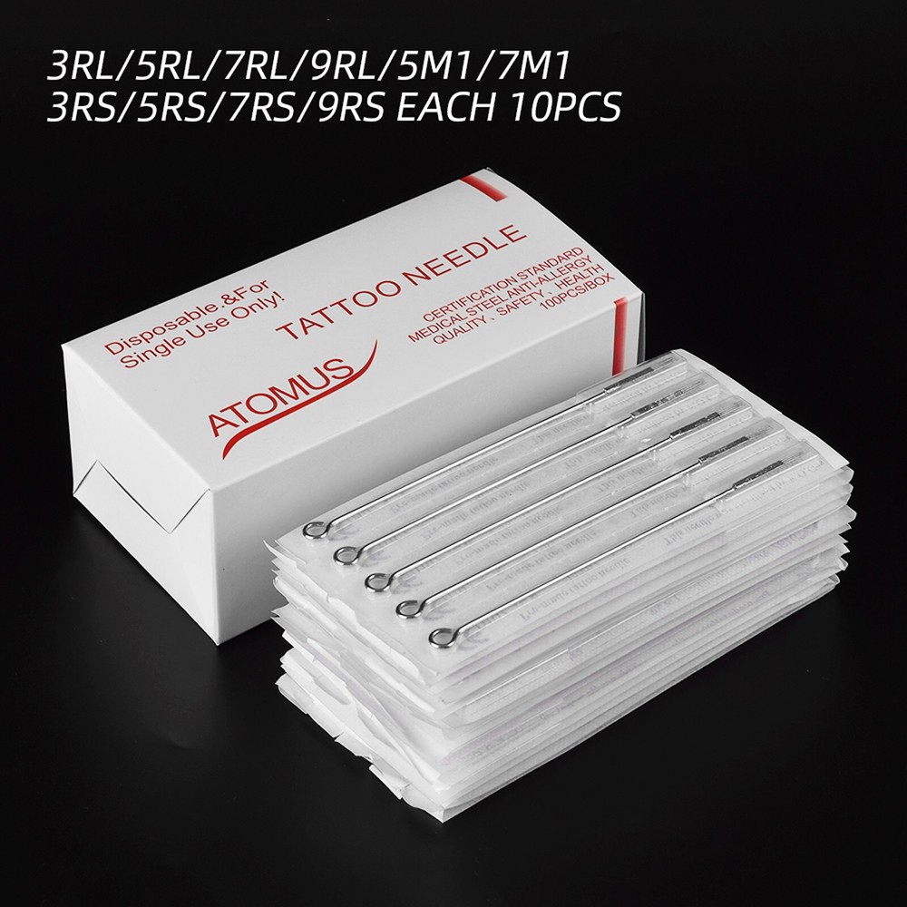 Disposable Mixed & Cartridge Set 100pcs Tubes E8G0