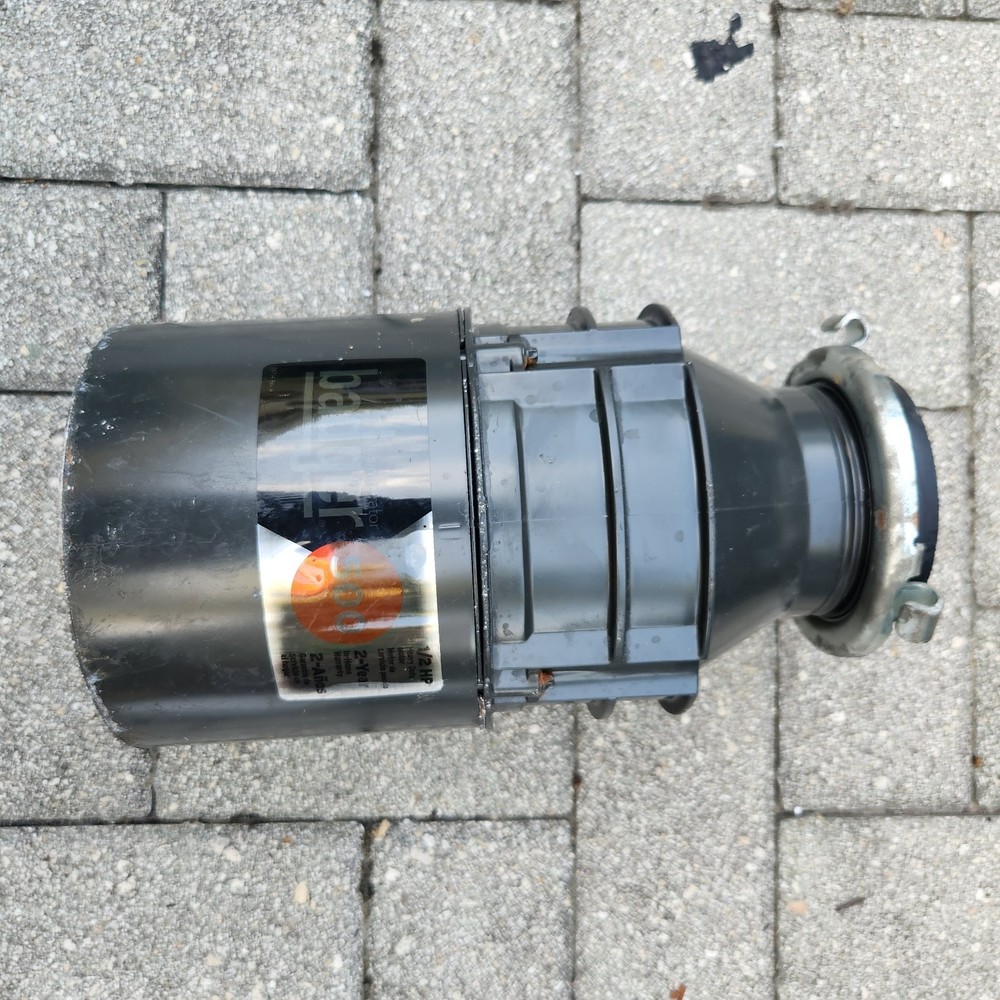 InSinkErator Badger 5-81 Continuous Feed Garbage Disposal 1/2 HP -FOR PARTS ONLY