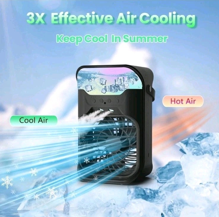 Multifunctional Air Cooler Large Space Air Supply Three Speeds Remote Control
