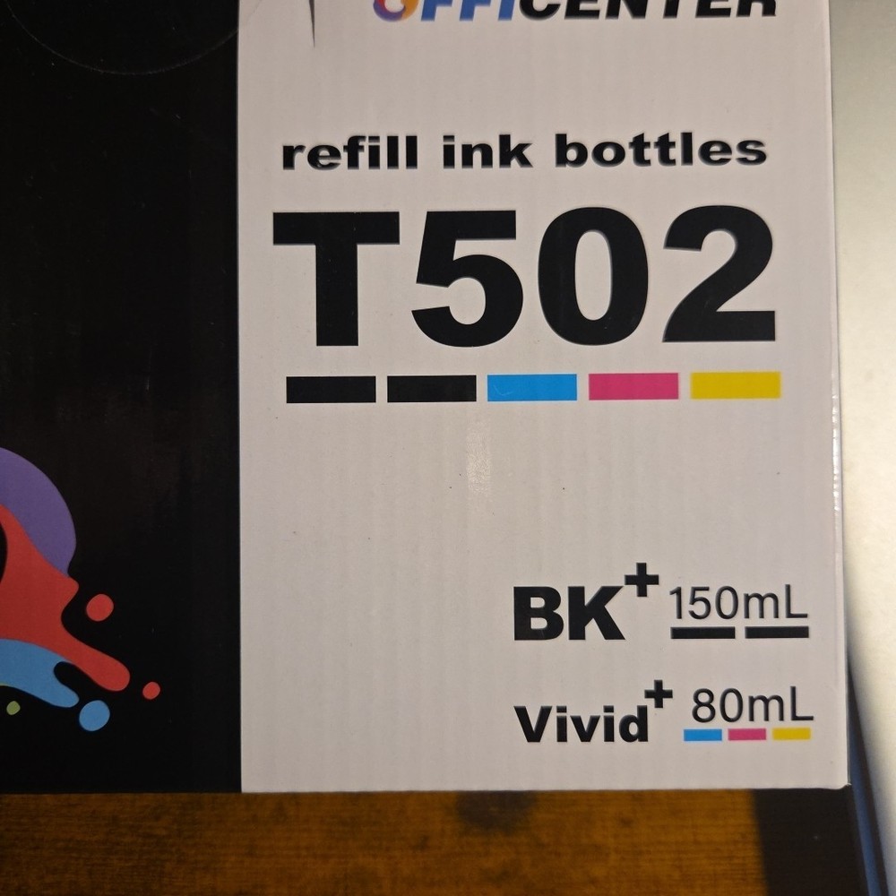Office Center Refill Ink Bottles T502
