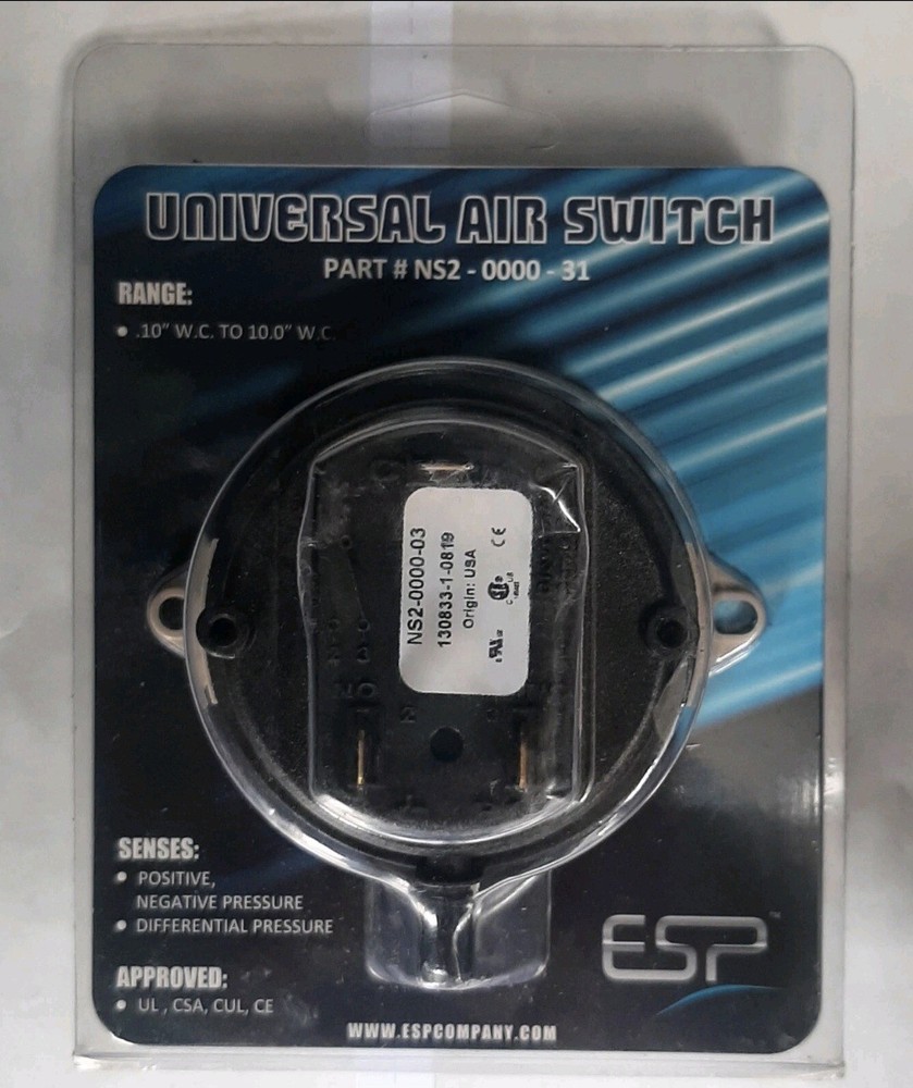 ESP Universal Air Proving Switch NS2-0000-31
