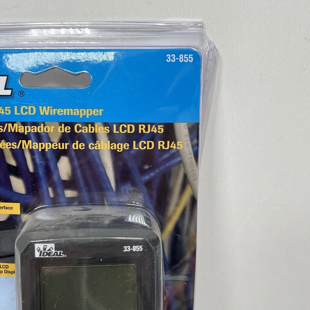 Ideal Electrical Data Cable/RJ45 LCD Wiremapper 33-855