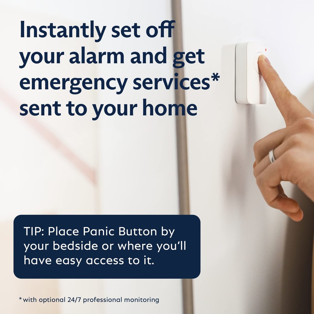 SimpliSafe Panic Button - Silent Alarm, Gen 3 Compatible