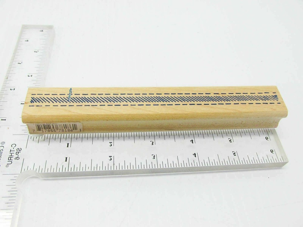 Zipper Strip Rubber Stamp - Stamp Set B185