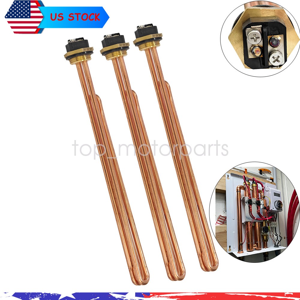 3PCS HE 90240 Water Heater Element Parts For Ecosmart ECO 18 ECO 24 US