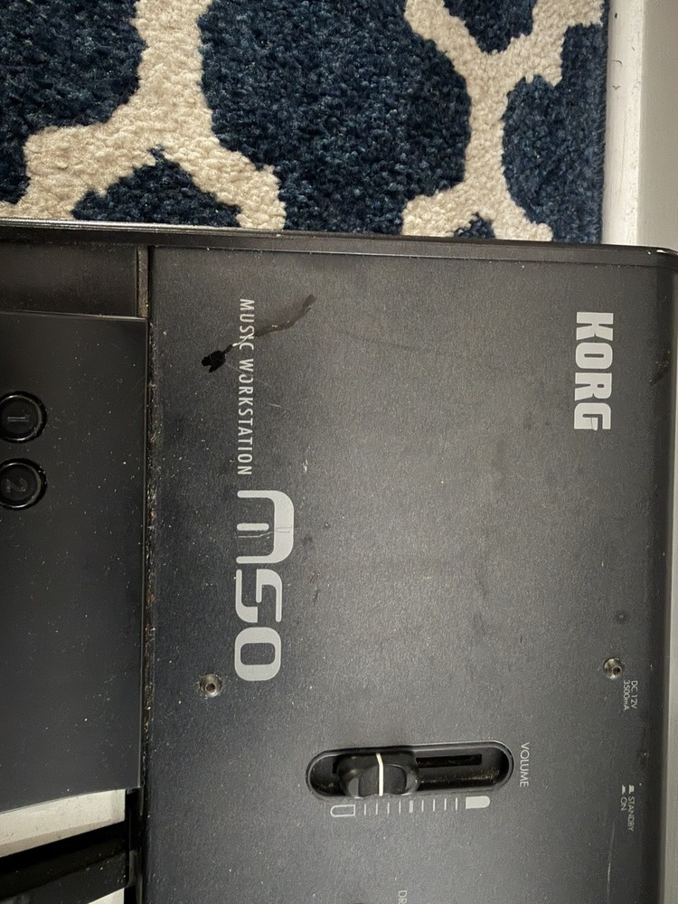 KORG M50-61 Workstation and Power Supply