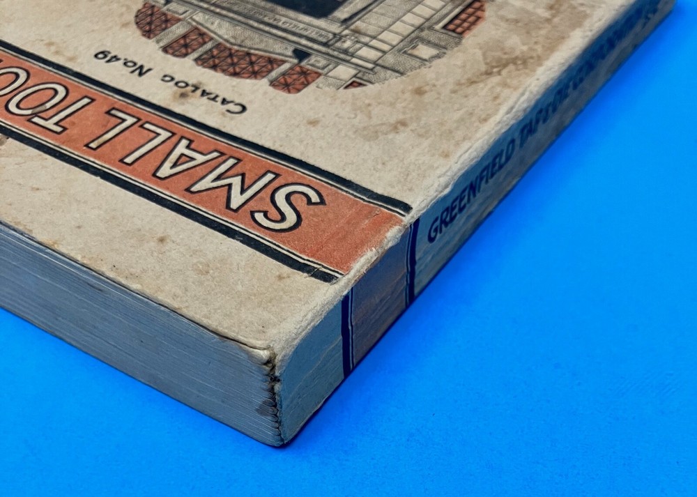 SMALL TOOLS Catalog No. 49 Illustrated Paperback 1925