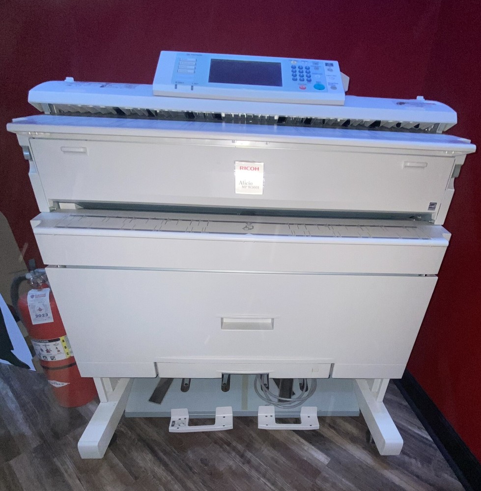 RICOH Alicio MP W3601 wide format printer
