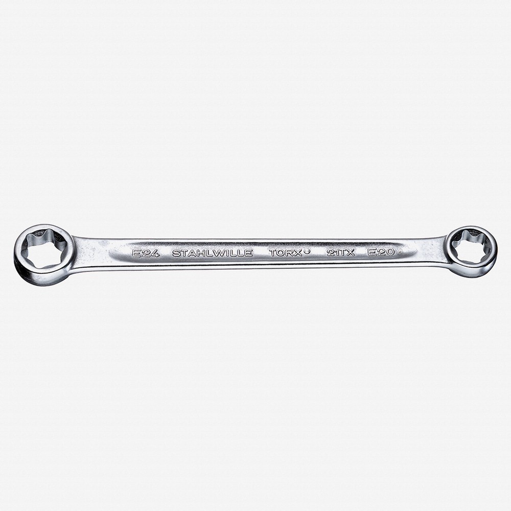 Stahlwille 21TX Double Ended Ring Spanner, E10 x E12