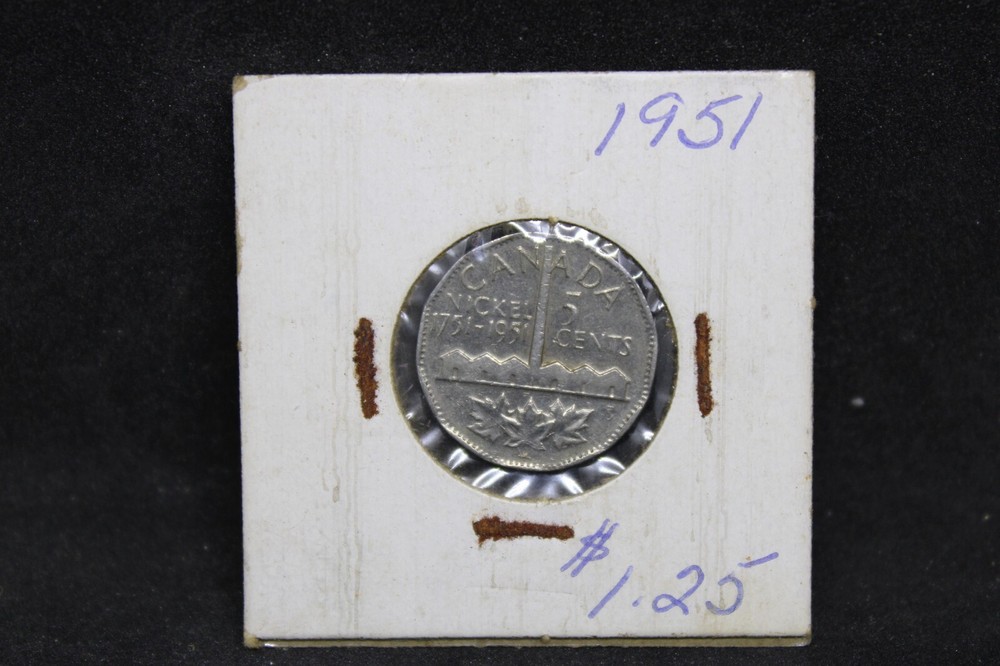 1951 Canada 5 Cents (#3)