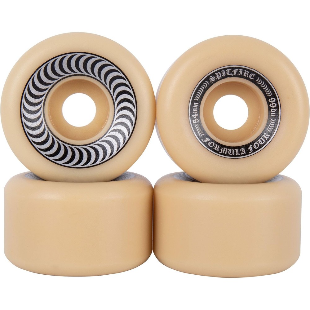 Spitfire Wheels Formula Four OG Classic 99 Skateboard Wheels White 54mm