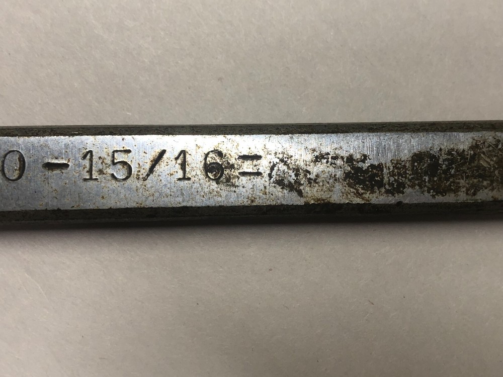 TOOLS WRENCHES Vintage Lot 2 Closed end (M1557)