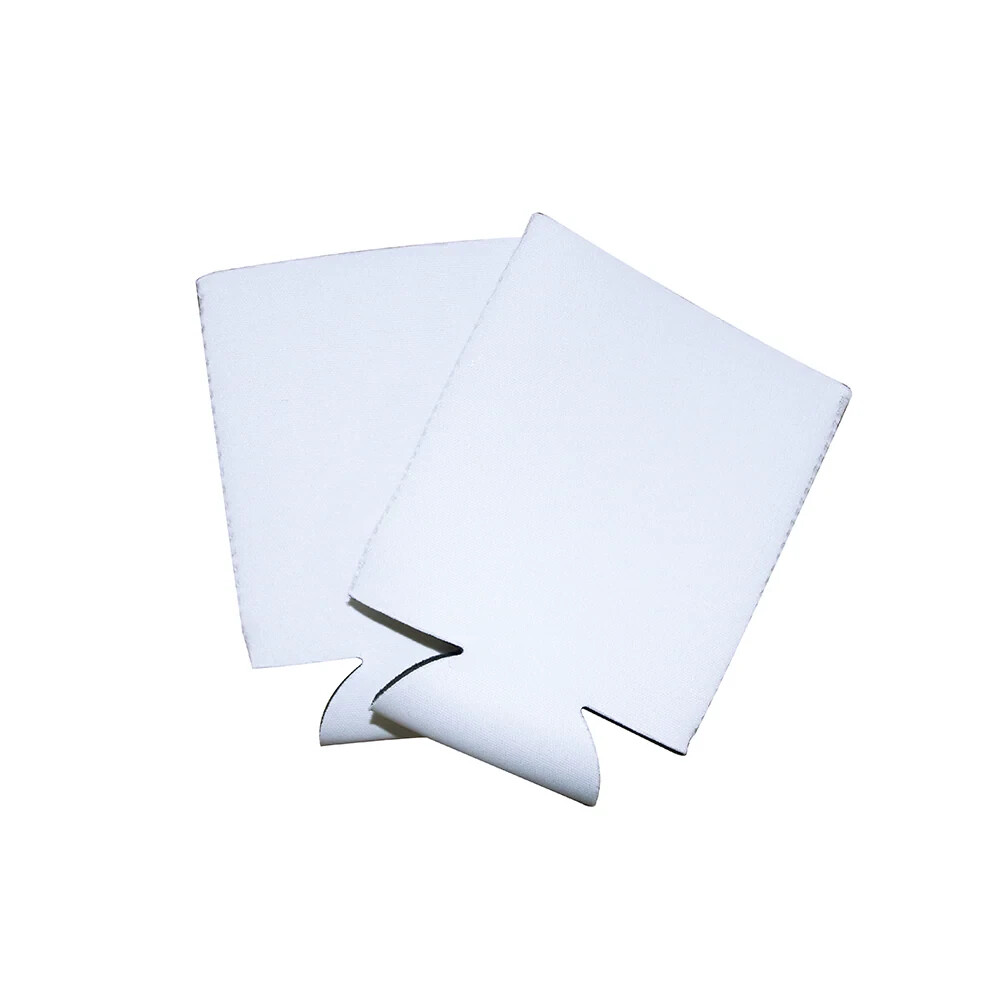 White Sublimation Can Coolers - Blanks