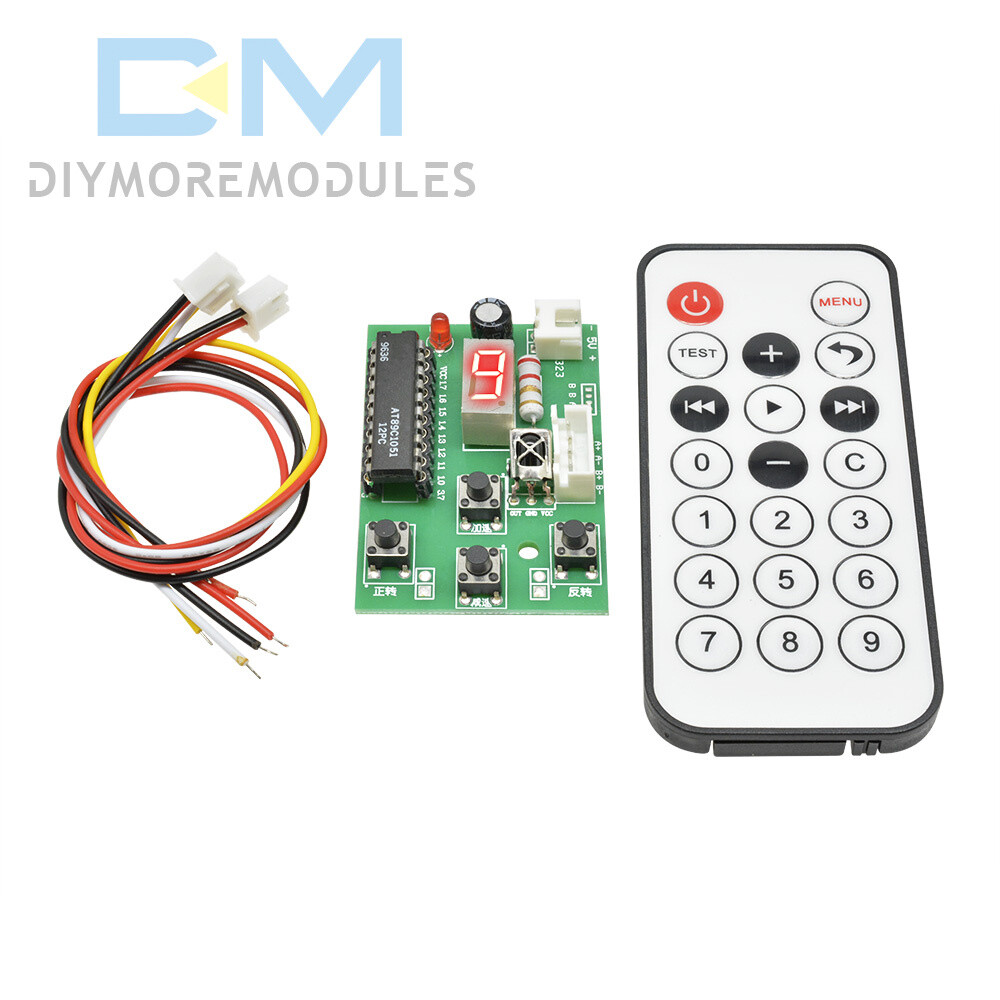 Stepper Motor Driver Controller Board Speed Adjustable with Remote Control RC