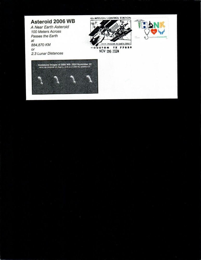 Asteroid 2006 WB Cover