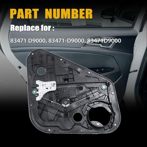 Rear Left Side Power Window Regulator Panel 83471D9000 Compatible with Kia