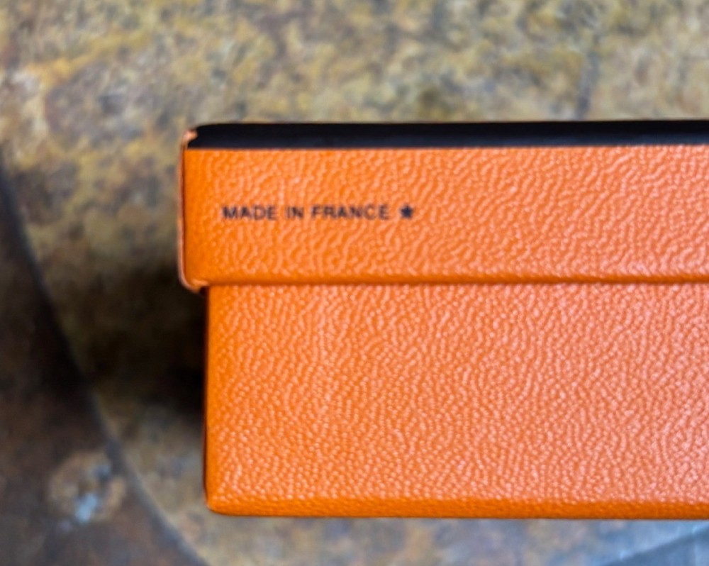 Hermes Box Empty 6 3/4" x 4" x 1 1/4