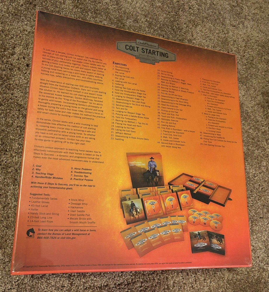 Authentic Clinton Anderson Colt Starting Training Kit