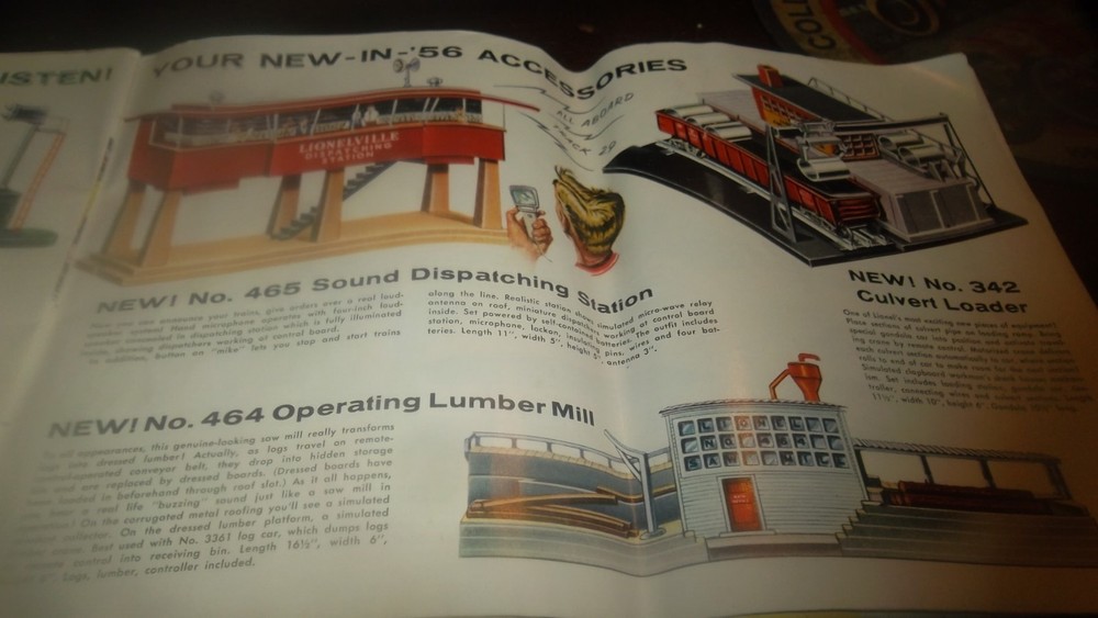 LIONEL TRAIN CATALOG & INST. CATALOG