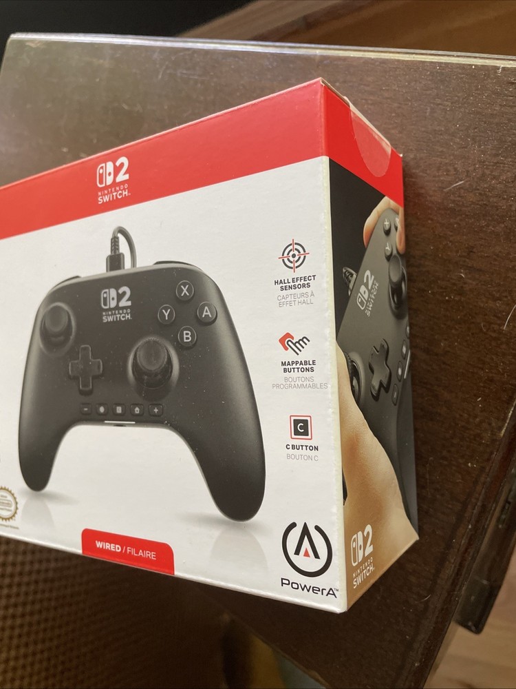PowerA - Advantage Wired Controller for Nintendo Switch 2 - Black NEW