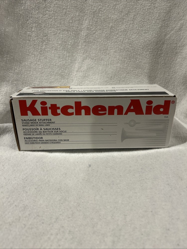 KitchenAid Sausage Stuffer Stand Mixer Attachment - White