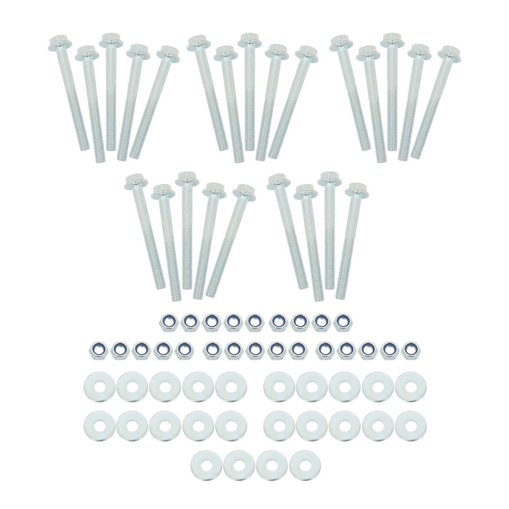 LABLT Secure Cargo E Track Wheel Chock System 7.5' Blue Ratchet Tie Down Straps