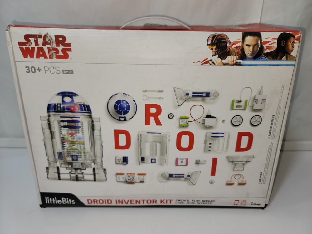 Star Wars Little Bits Droid Inventor Kit R2-D2 Build Robot Construction Tech Toy