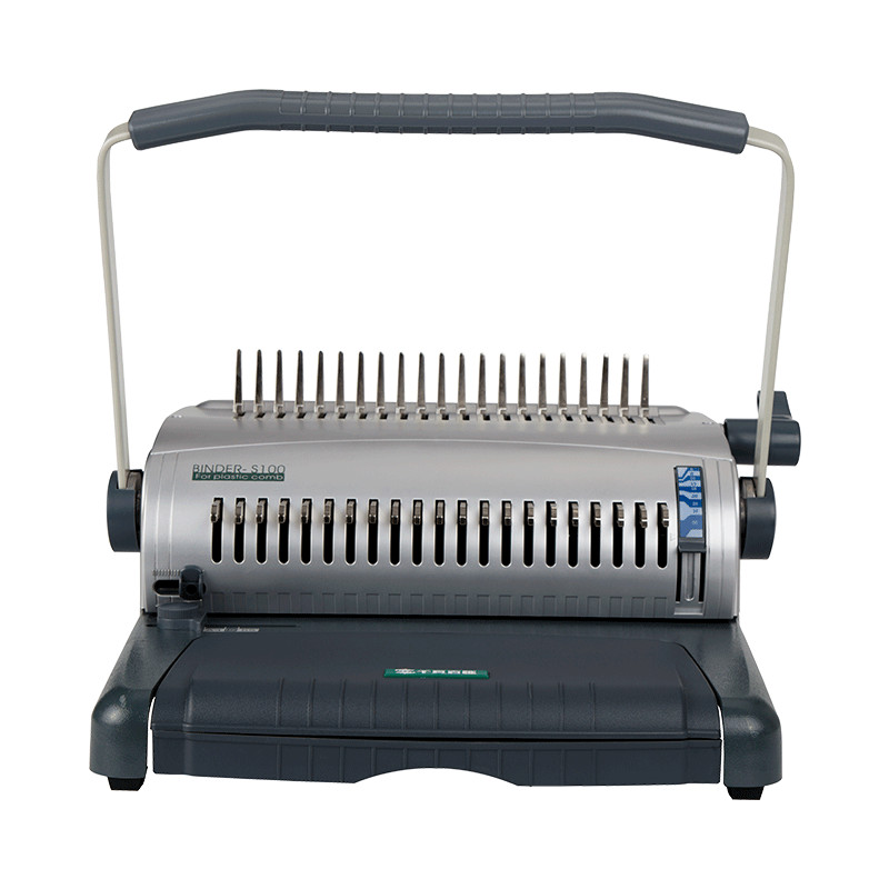 Apron Text Binding Machine S100 Comb Binding Machine Office 21-hole Punch