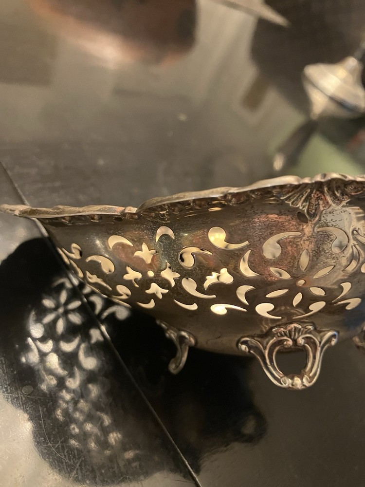 sterling silver candy dish