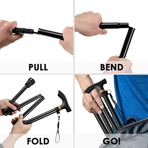Adjustable Folding Walking Cane