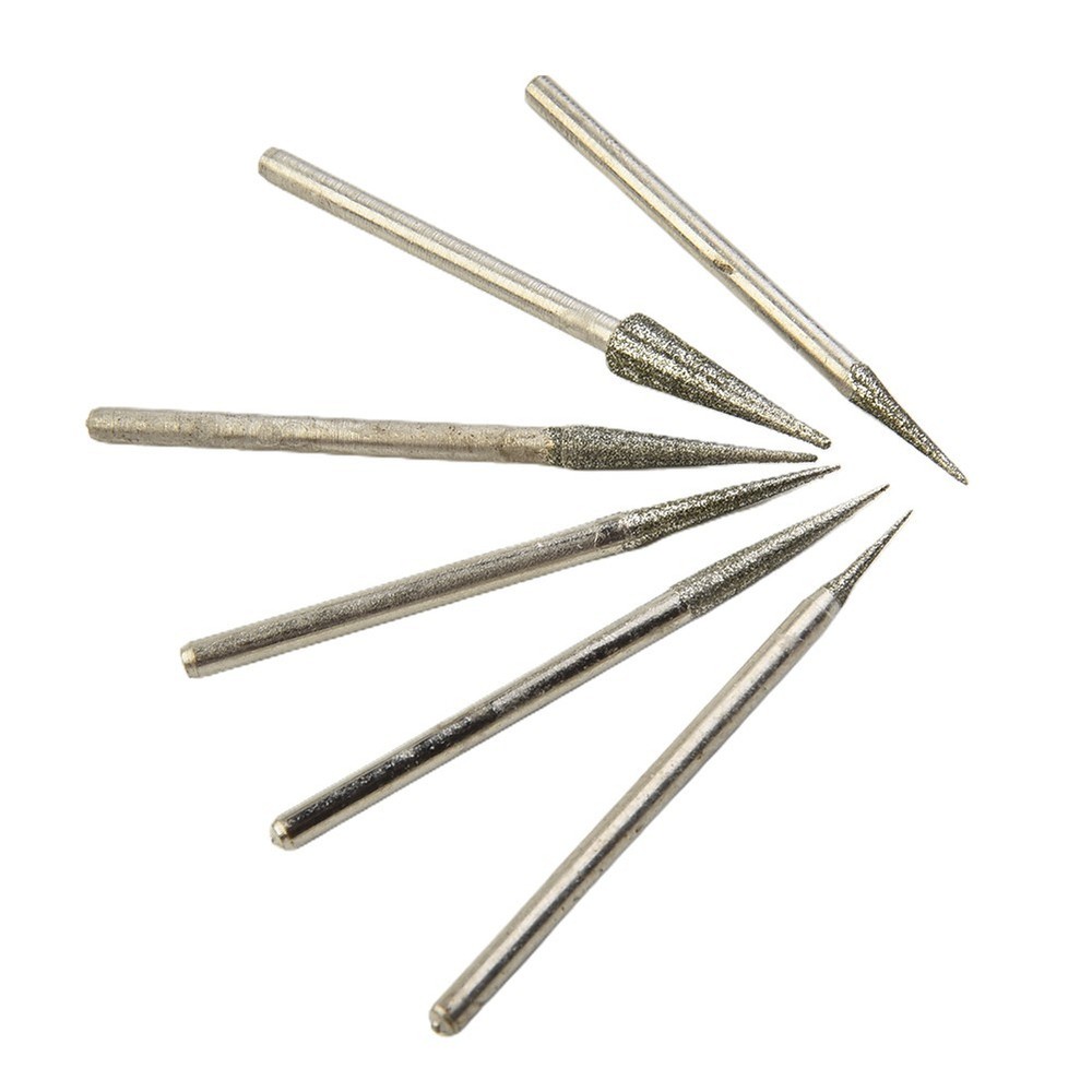 Grinding Head Carving Tool D Needle Grinding Head Needle Bits 2.35mm Shank
