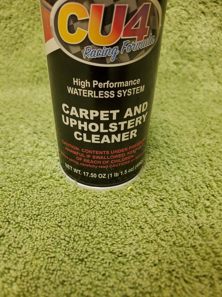 CU4 HIGH PERFORMANCE WATERLESS INTERIOR UPHOLSTERY CARPET CLEANER