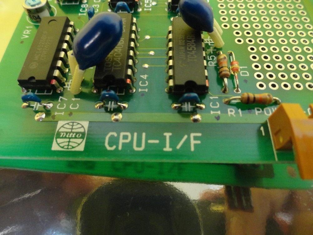 Nitto CPU-I/F CPU Interface Logic Board PCB Used Working