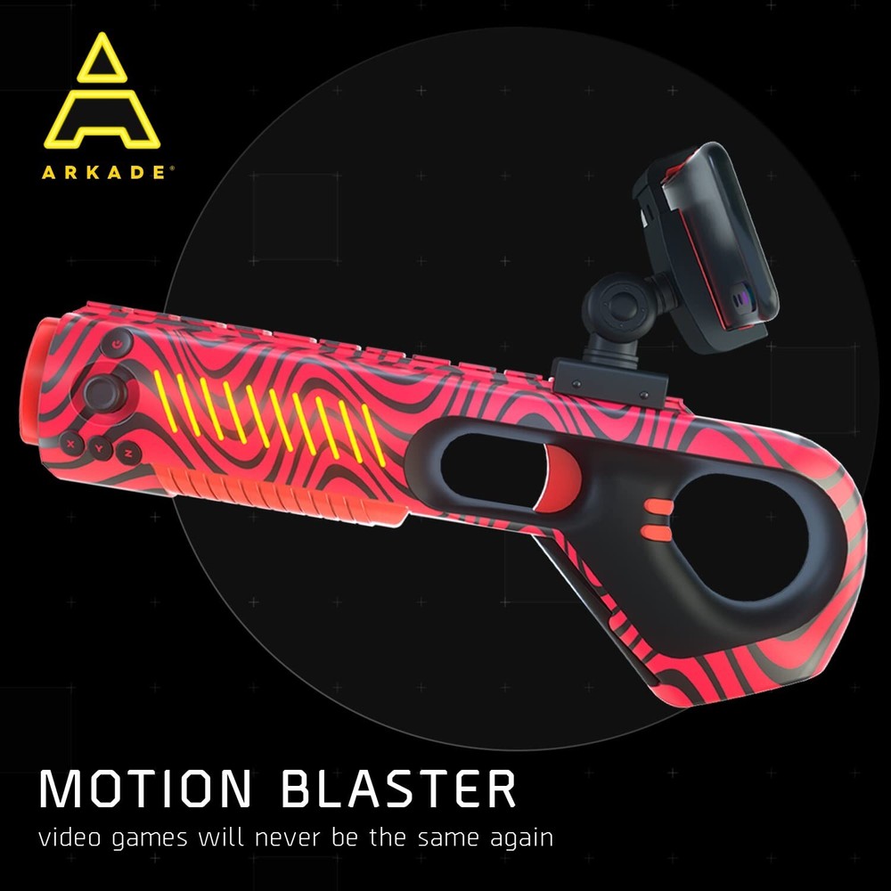 NEW ARKADE 360 Gaming Blaster: VR Gaming Gun Controller (PC, Android, IOS)