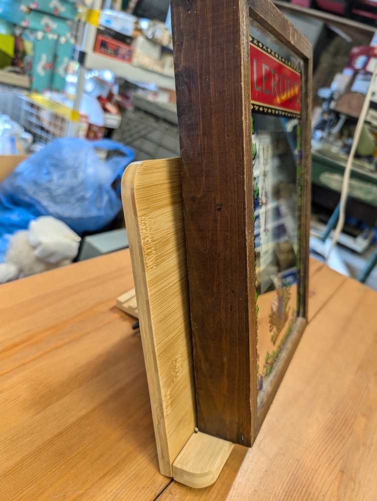 Vintage Leroux Mirror Clock