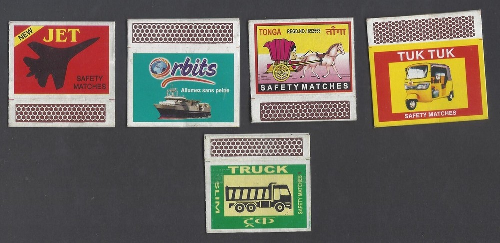 AOP Matchbox outers - TRANSPORT (5)