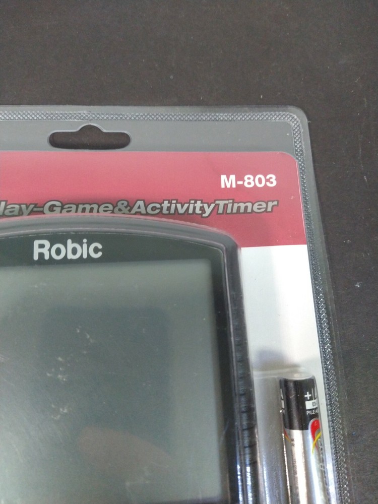Clock Timer Robic Basketball M803 Big Game Timer, Black