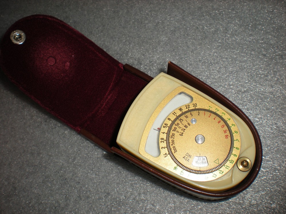 Werralux Vintage Handheld Exposure Meter ASIS UNTESTED