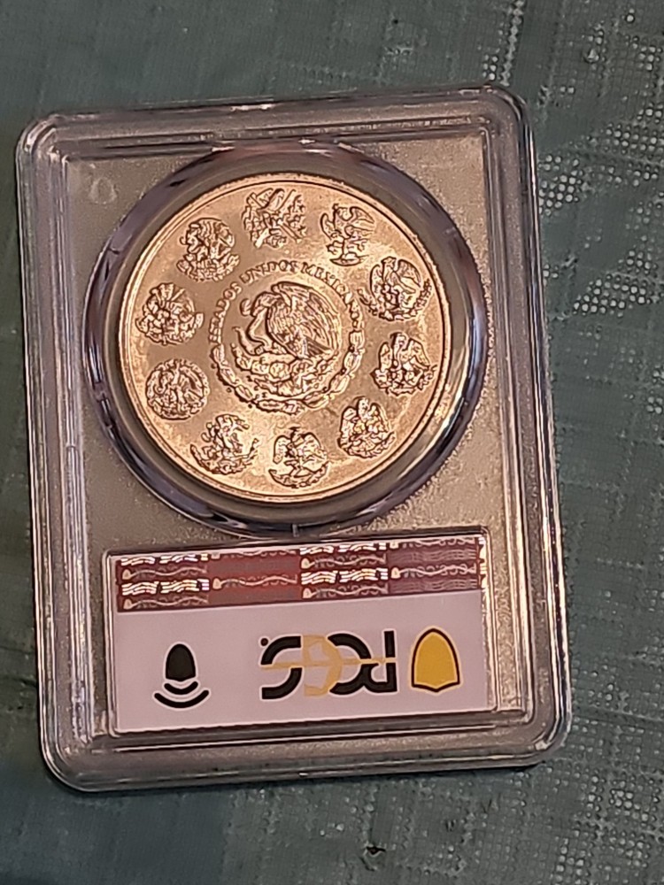 2000 Libertad Pcgs Ms 65 Silver. 999 Mexico
