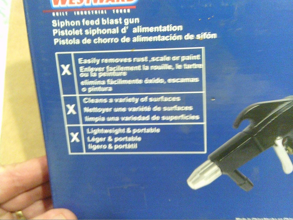 Westward Siphon Feed Blast Gun 10Z917