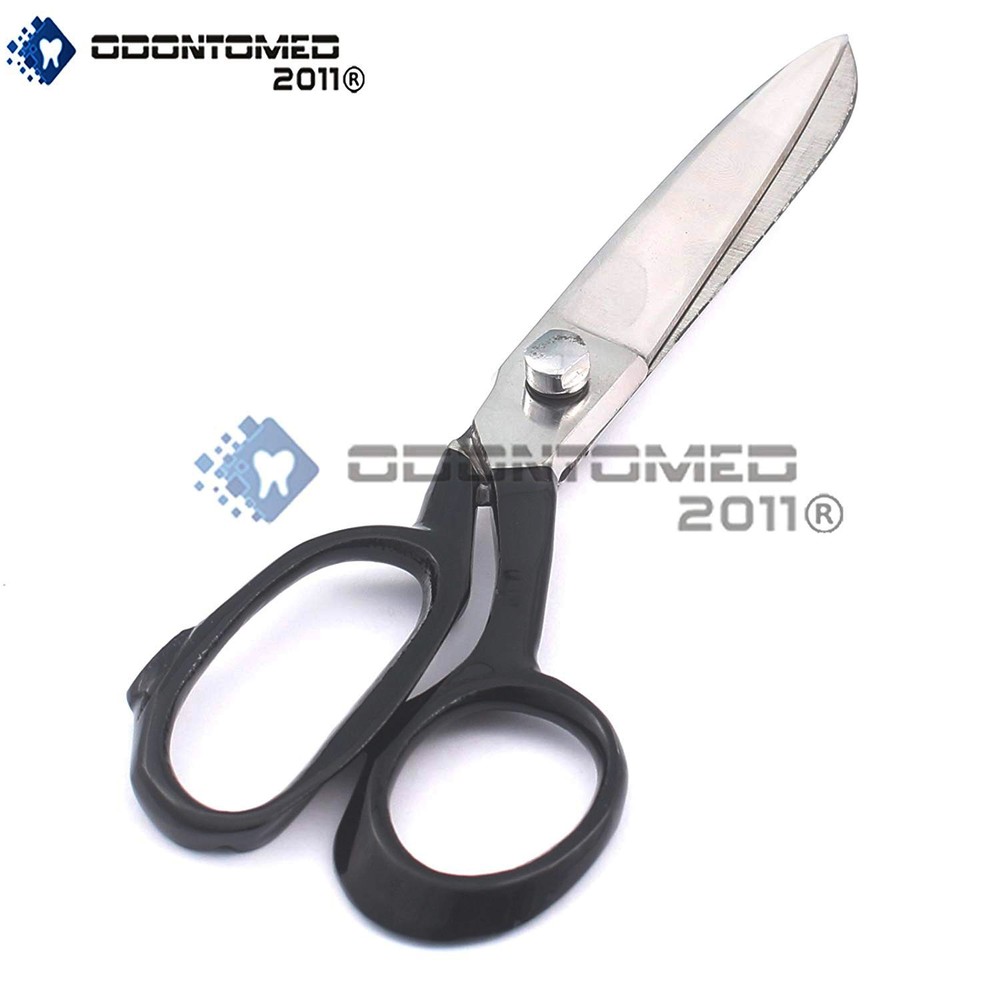 Taylor Scissors 10.5" Black Handle Fabric Cutting Scissors Cast Iron