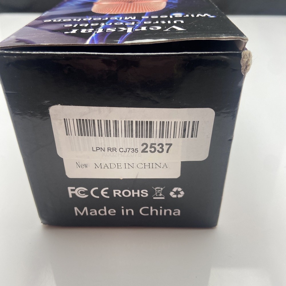 Verkstar Bluetooth karaoke Wireless Microphone USB Silver