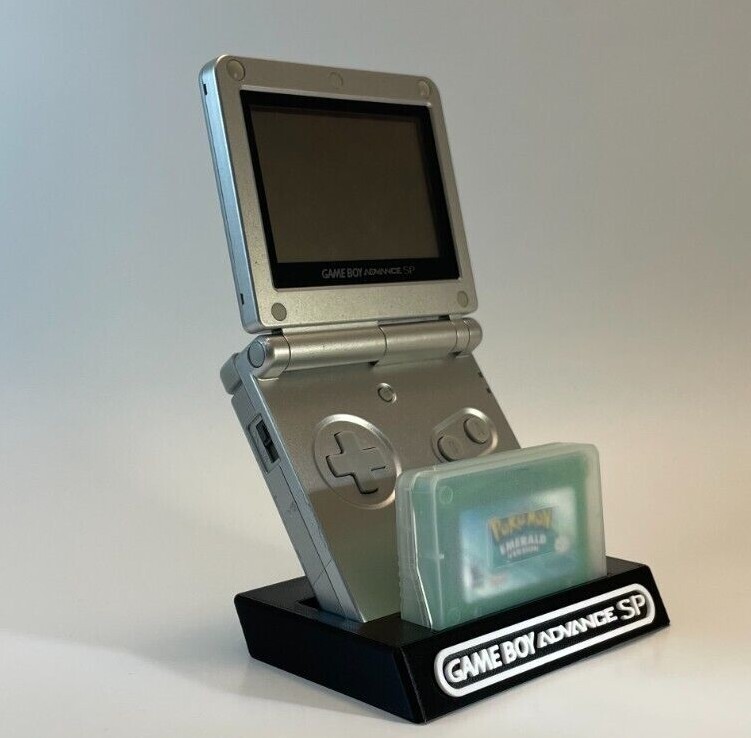 Game Boy Advance SP Display/Stand/Holder - DISPLAY ONLY (Customize Colors)